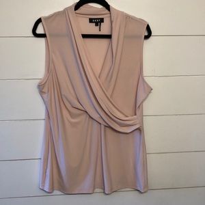 DKNY blush colored tank top